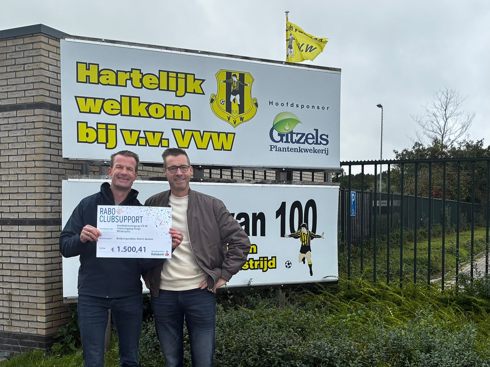 Rabo Club Support uitslag is bekend